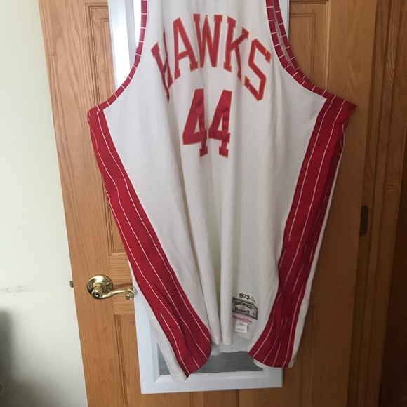 Mitchell & Ness Hawks Jersey - Picture 5 of 6